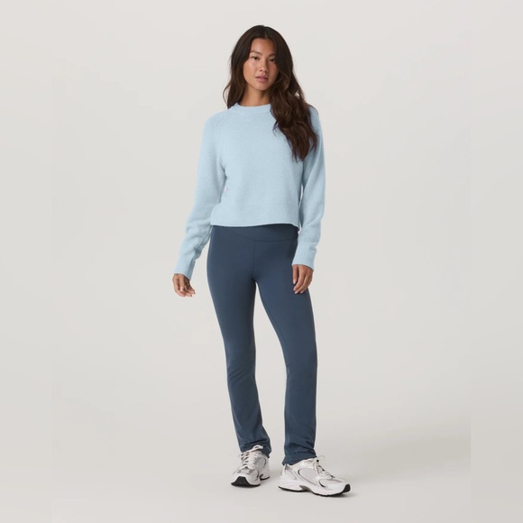 NWT Vuori Émilie Cashmere Crew in Bluebell Size S